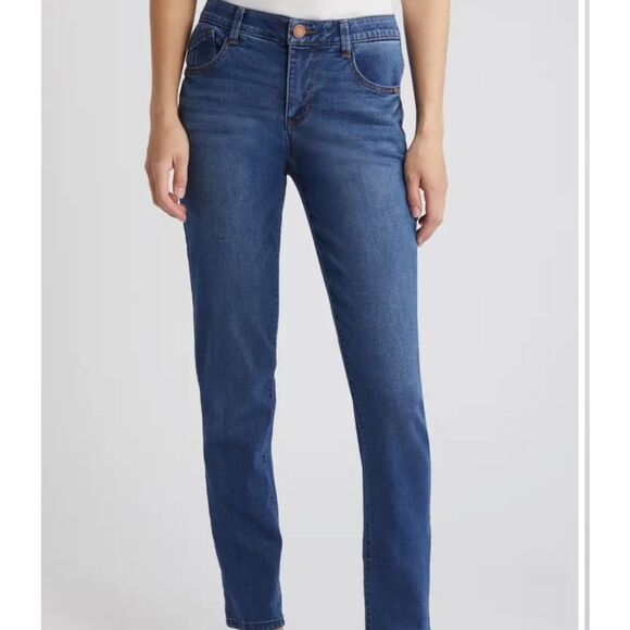 WIT& WISDOM Sawyer Ab-Solution‎ Straight Leg Jeans Size 8P NWT - Picture 5 of 8